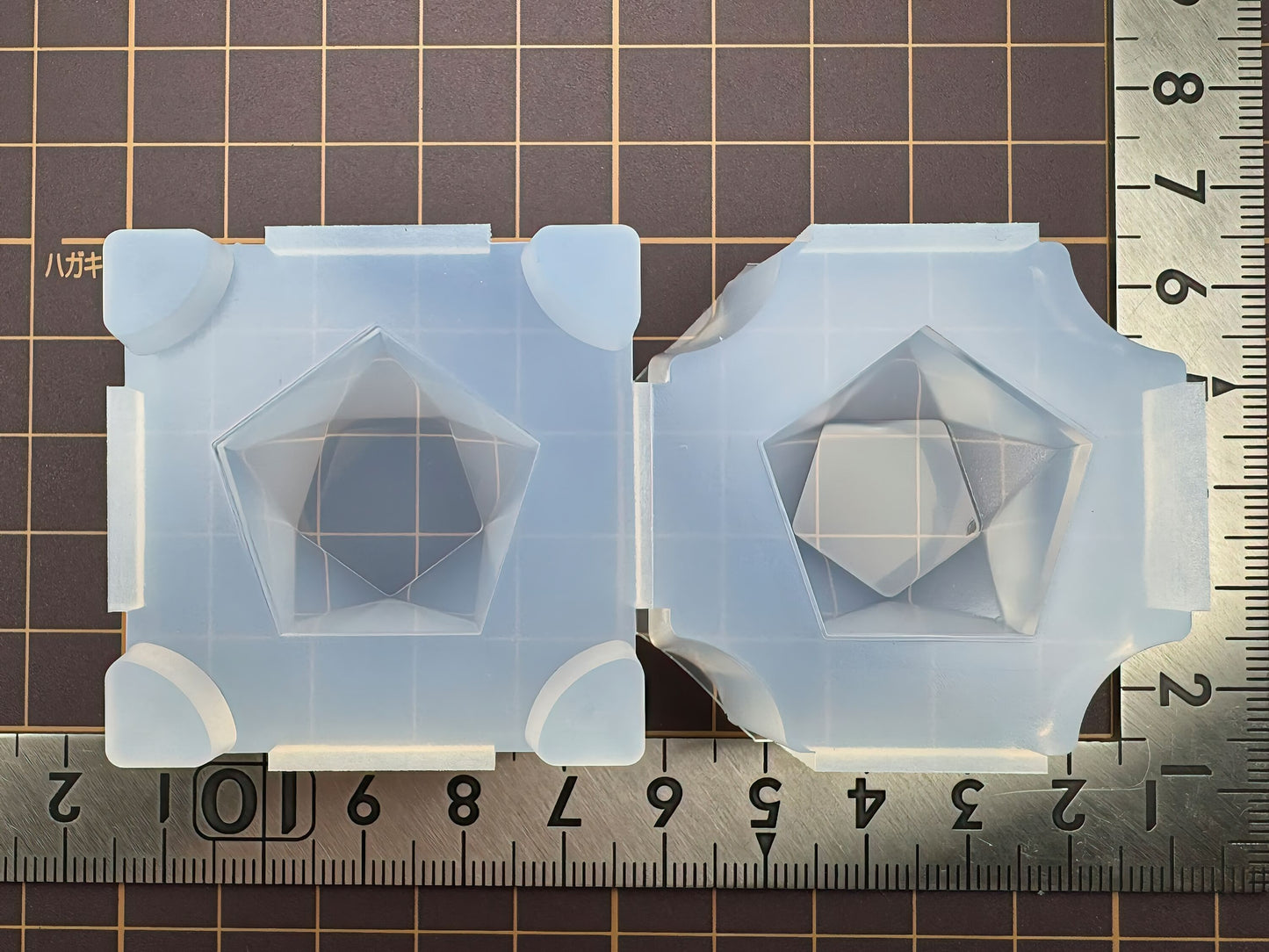 30mm「ペンタゴンカット」レジン用モールド