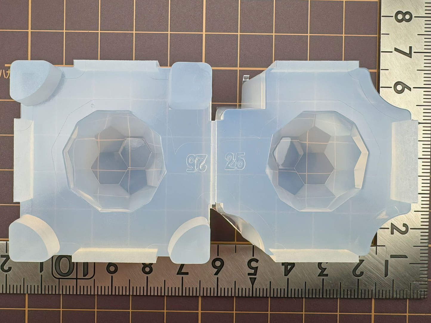「切頂二十面体」レジン用モールド