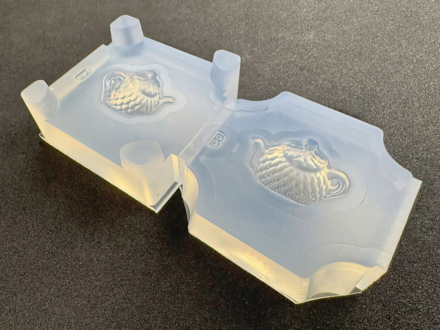 20mm「ティーポットB」レジン用モールド