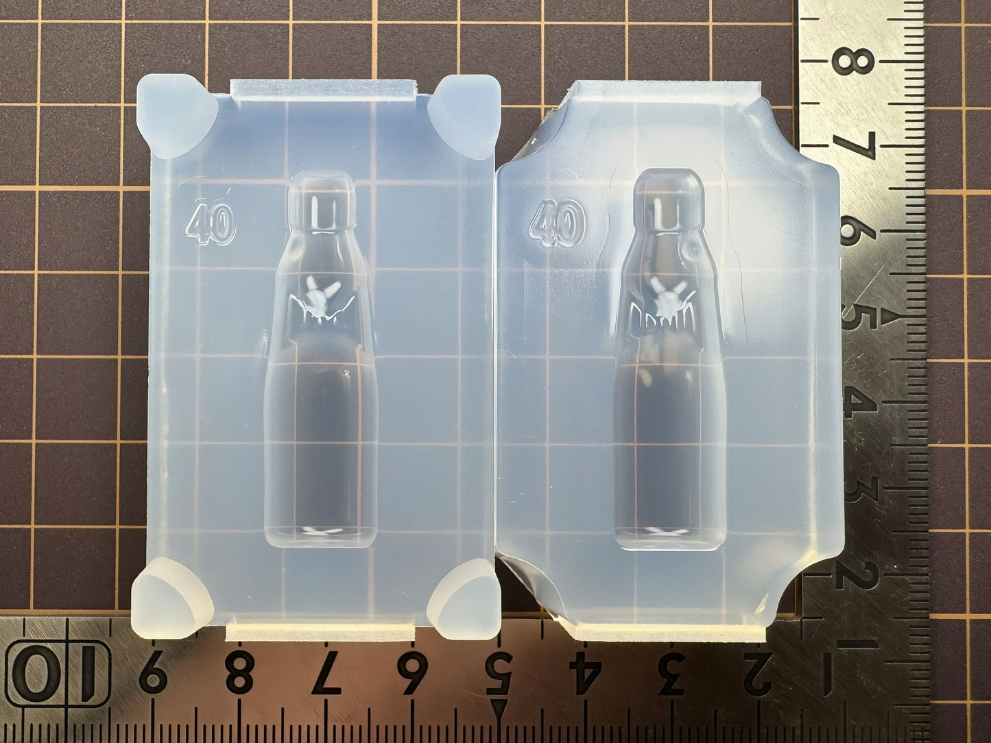 「ラムネ瓶」レジン用モールド