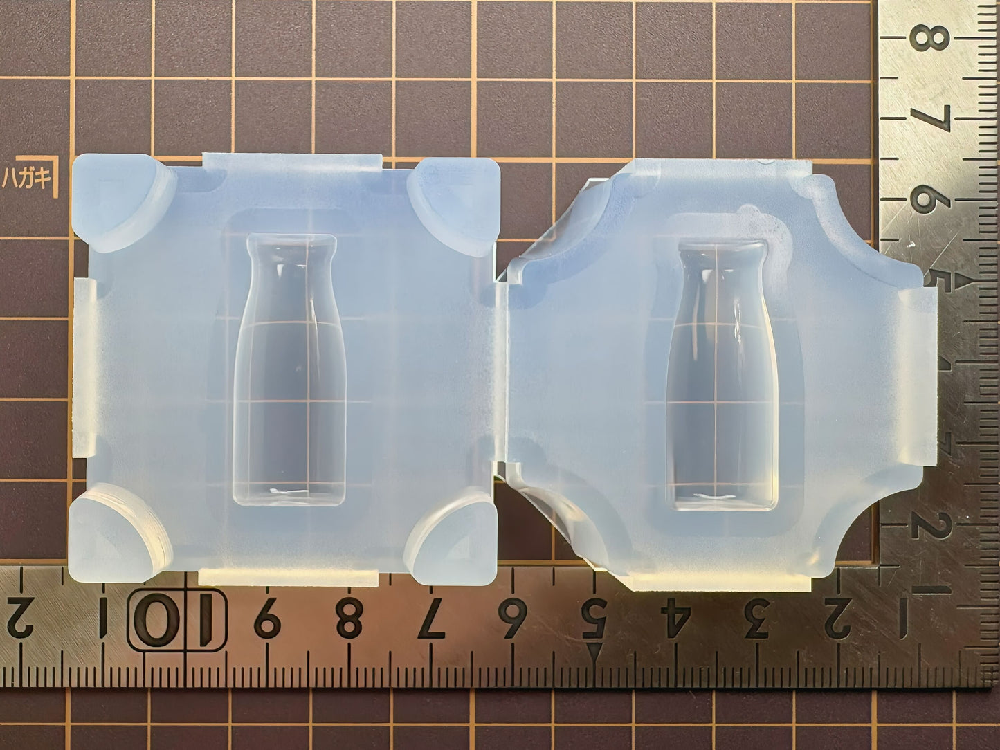 30mm「牛乳瓶A」レジン用モールド