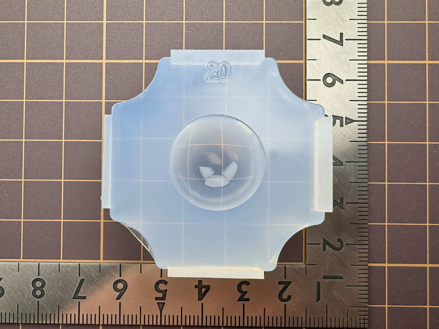 「球体表(半球)」レジン用モールド