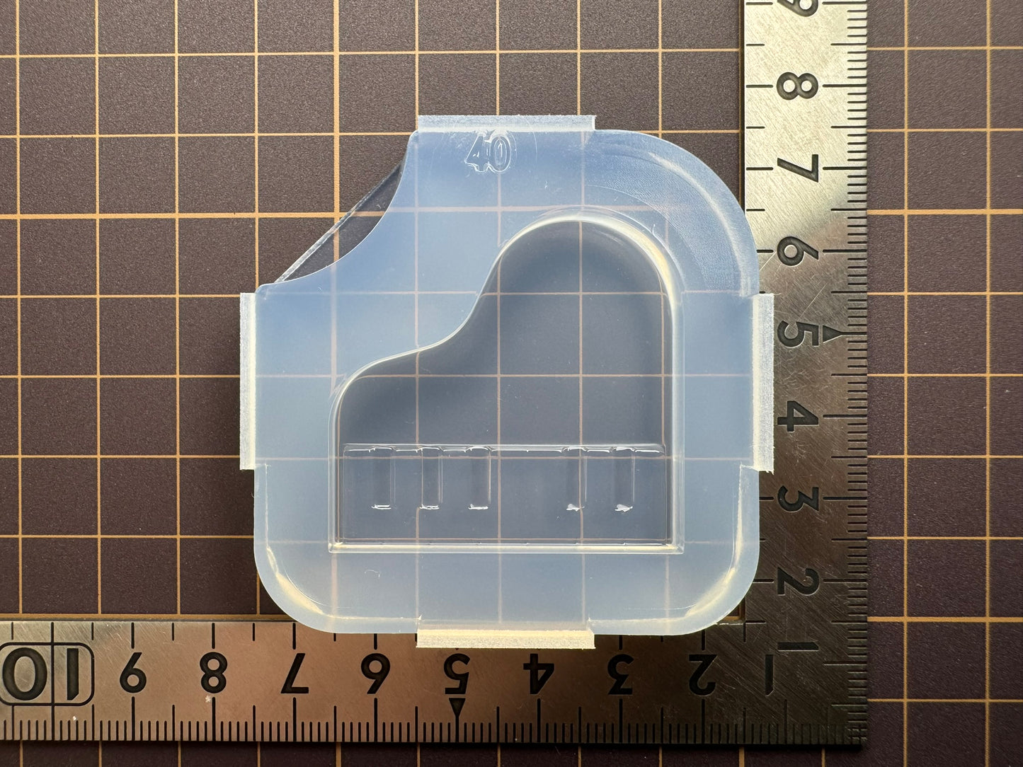 40mm「ピアノ」レジン用モールド