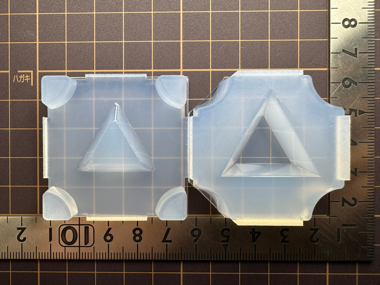 30mm「三角トレー」レジン用モールド