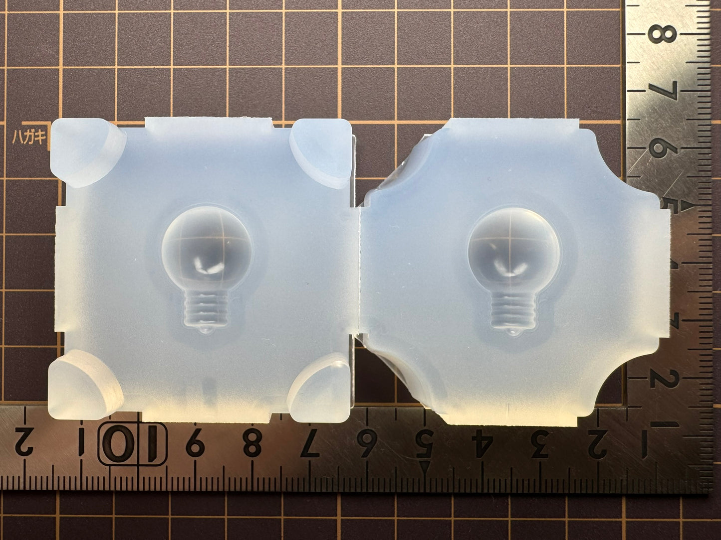 20mm「豆電球」レジン用モールド