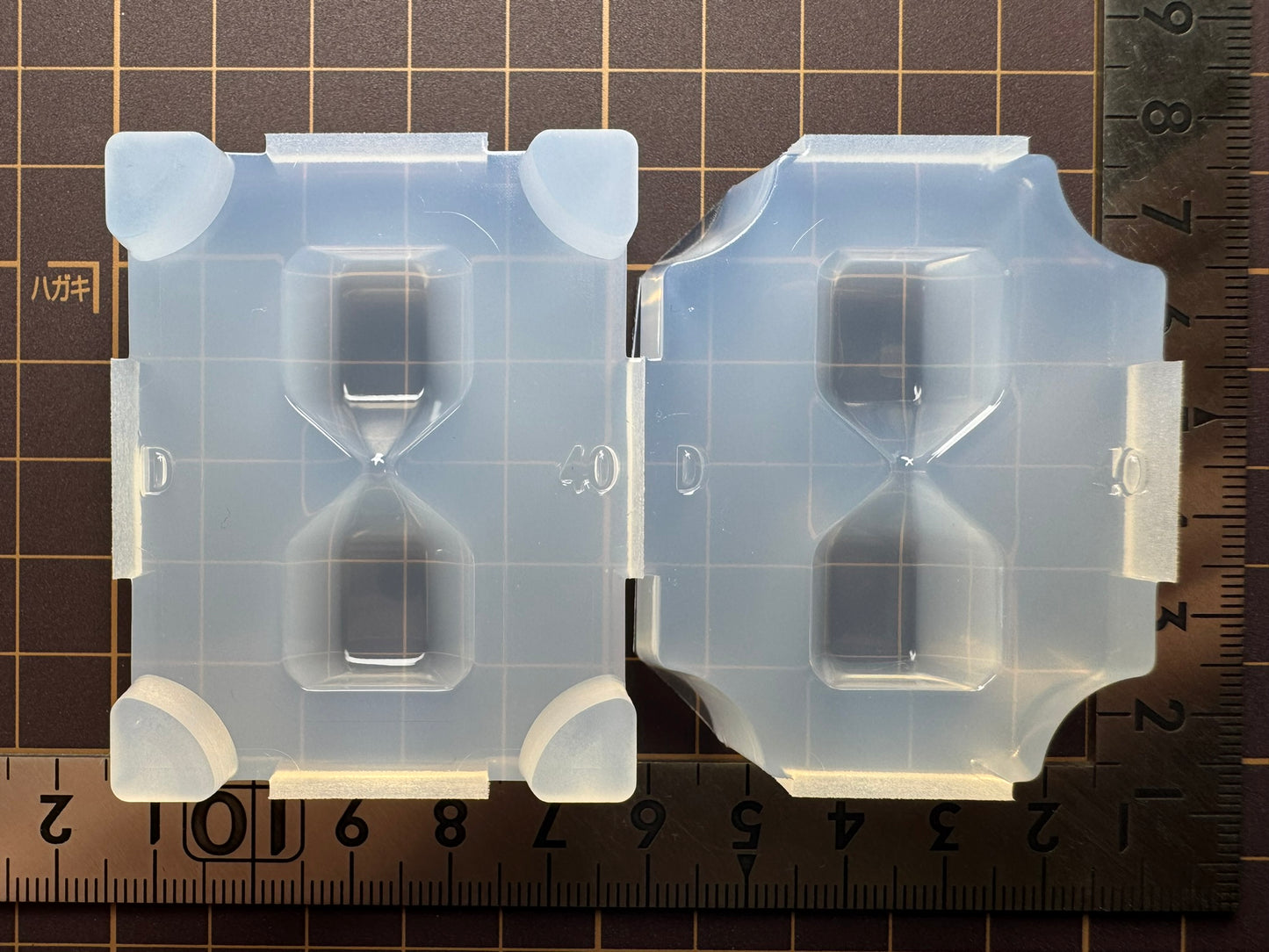 30mm「砂時計D」レジン用モールド