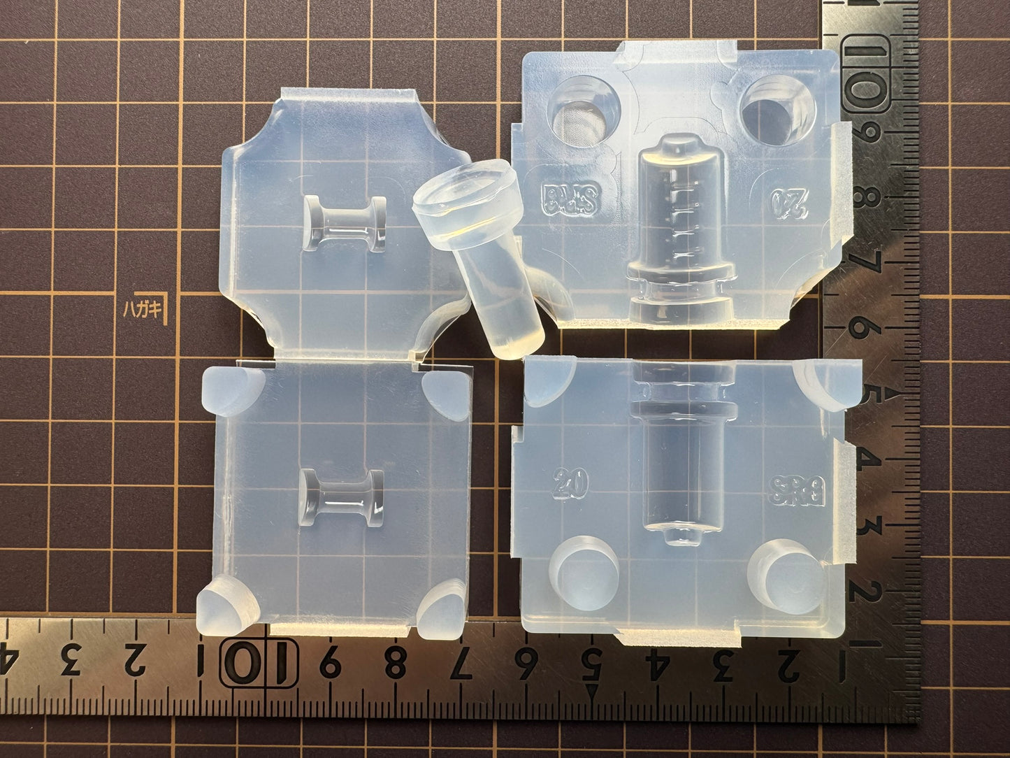 20mm「デフォルメ注射器」レジン用モールド
