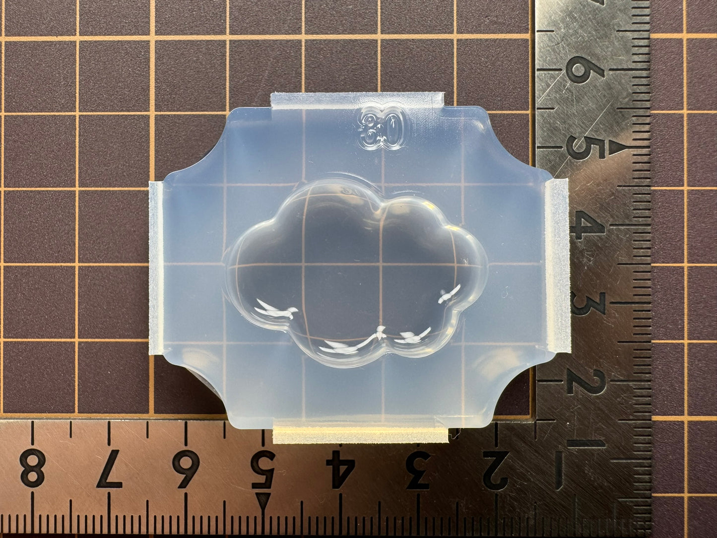 30mm「ぷっくり雲」レジン用モールド