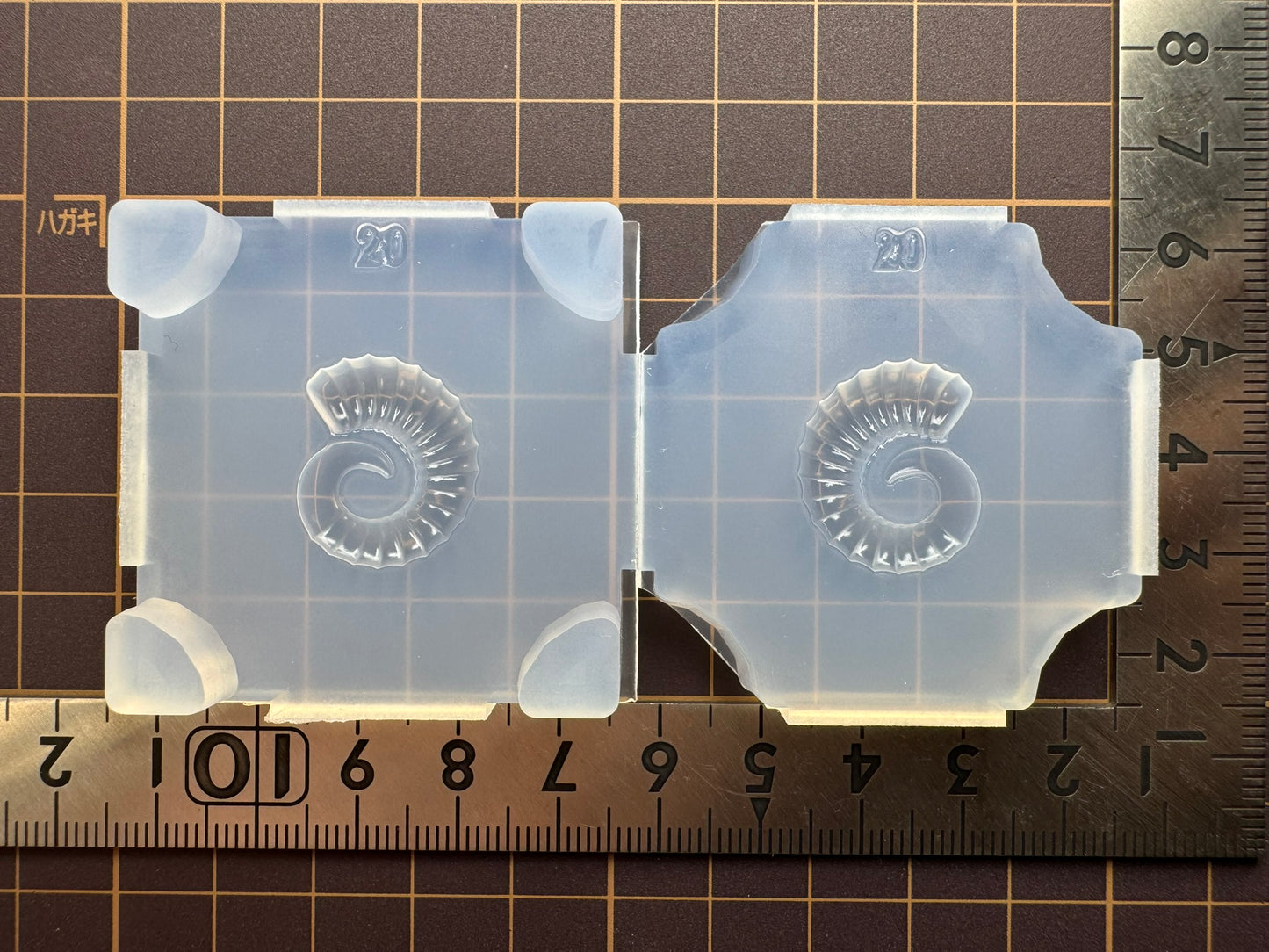 20mm「羊の角」レジン用モールド
