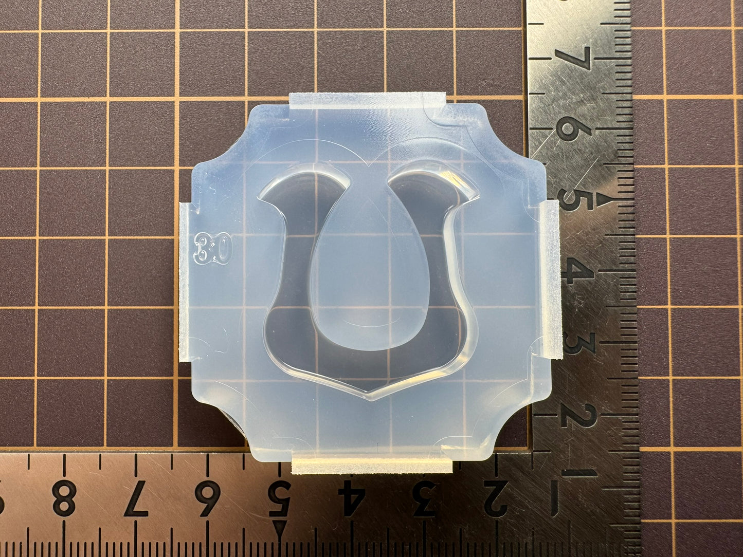 30mm「デフォルメ蹄鉄」レジン用モールド