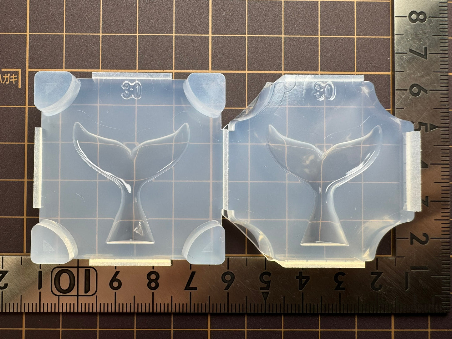 「ホエールテール」レジン用モールド