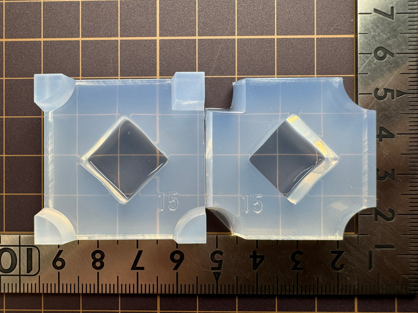 15mm「アイスキューブ」レジン用モールド