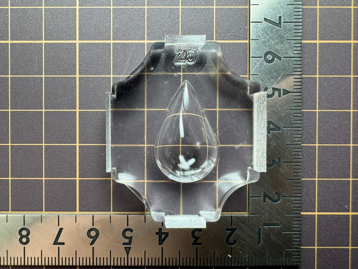 超高強度シリコン「立体雫(表)」レジン用モールド