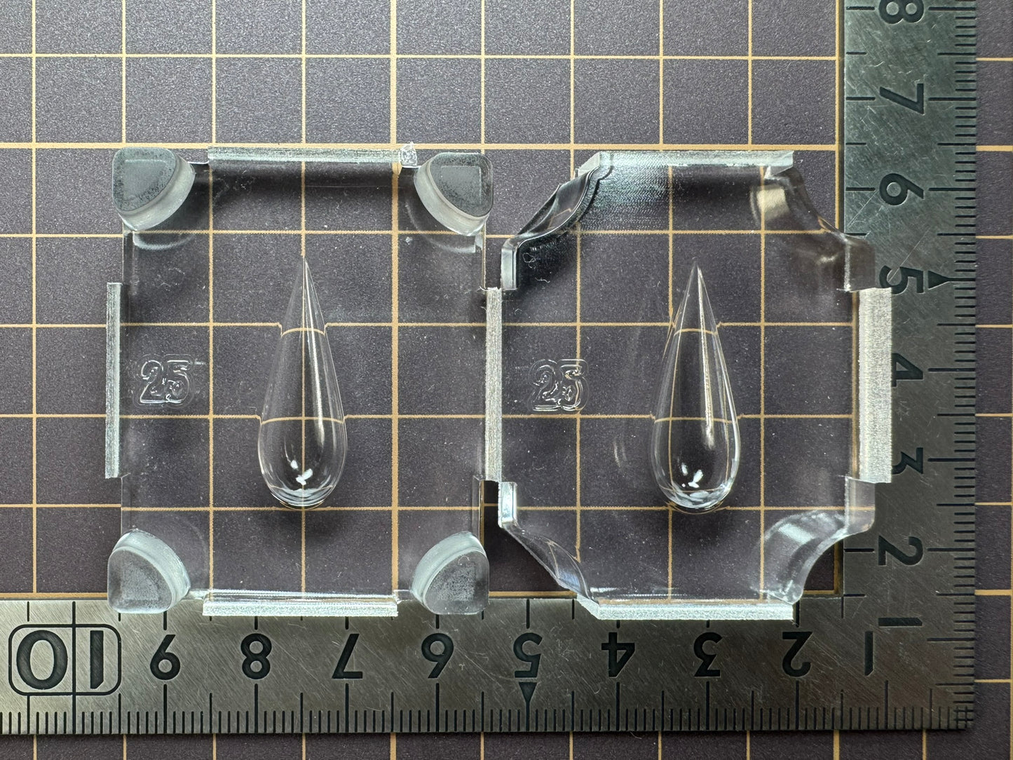 超高強度シリコン「スリムドロップ」レジン用モールド