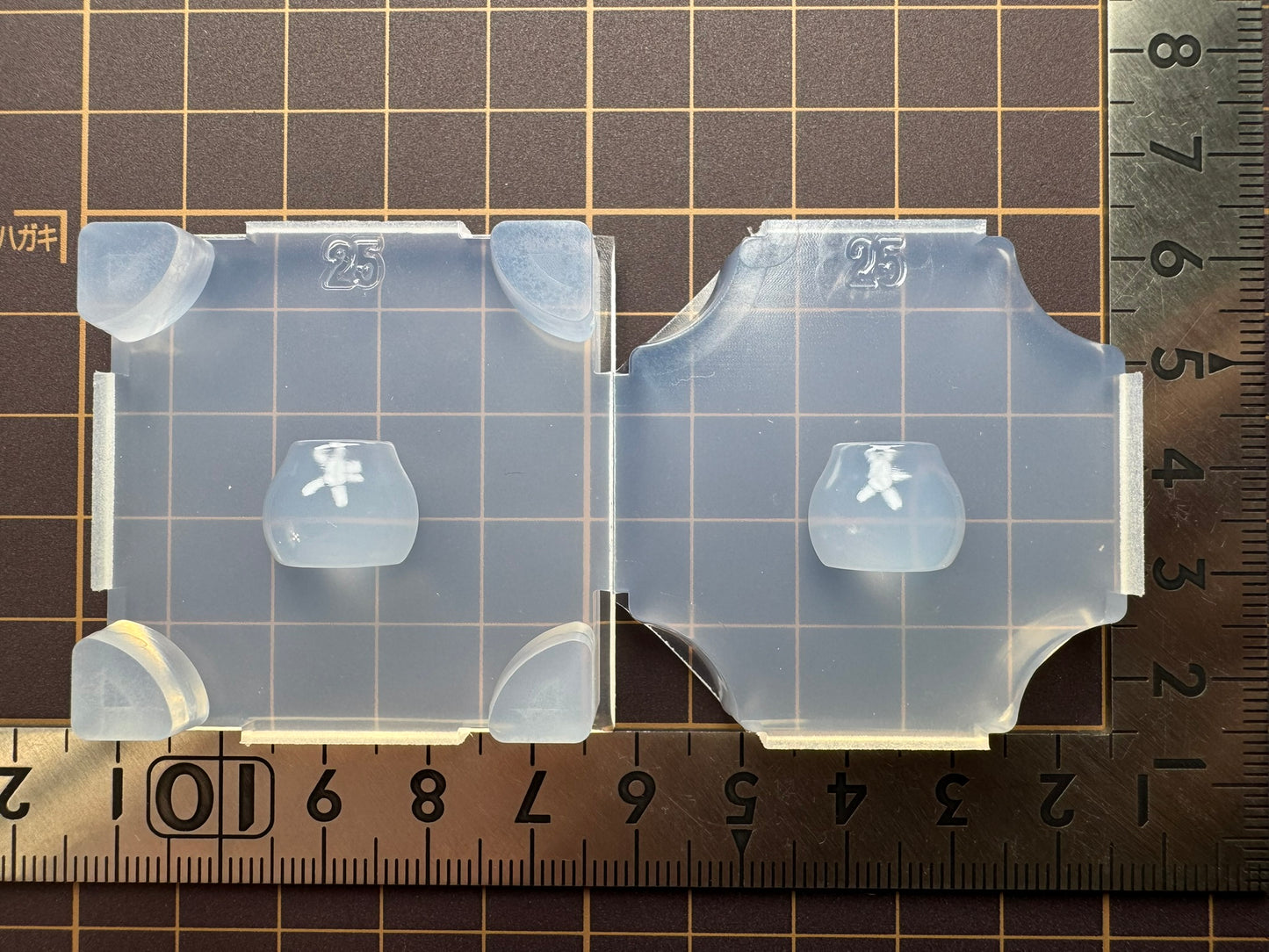 25mmティーポットA用 枠作成モールド
