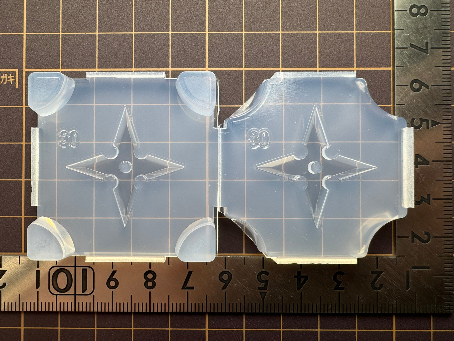 30mm「手裏剣A」レジン用モールド