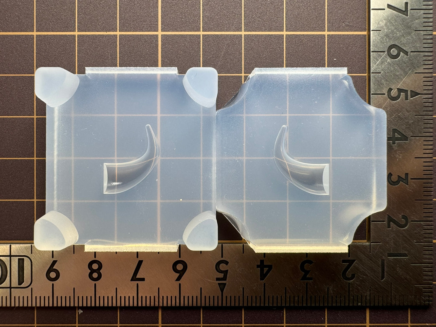 15mm「ツノ」レジン用モールド