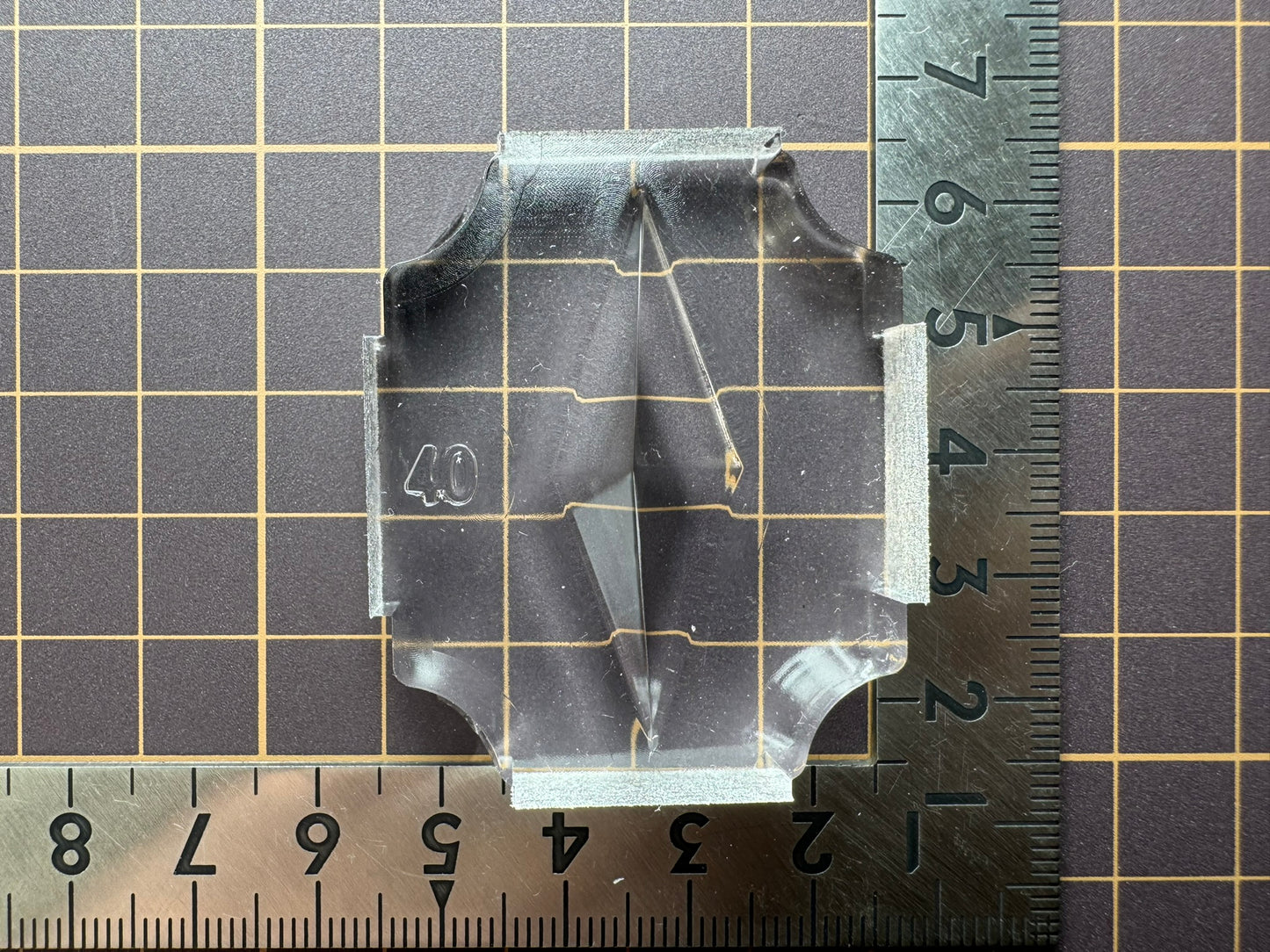 超高強度シリコン「ペンデュラム(表)」レジン用モールド