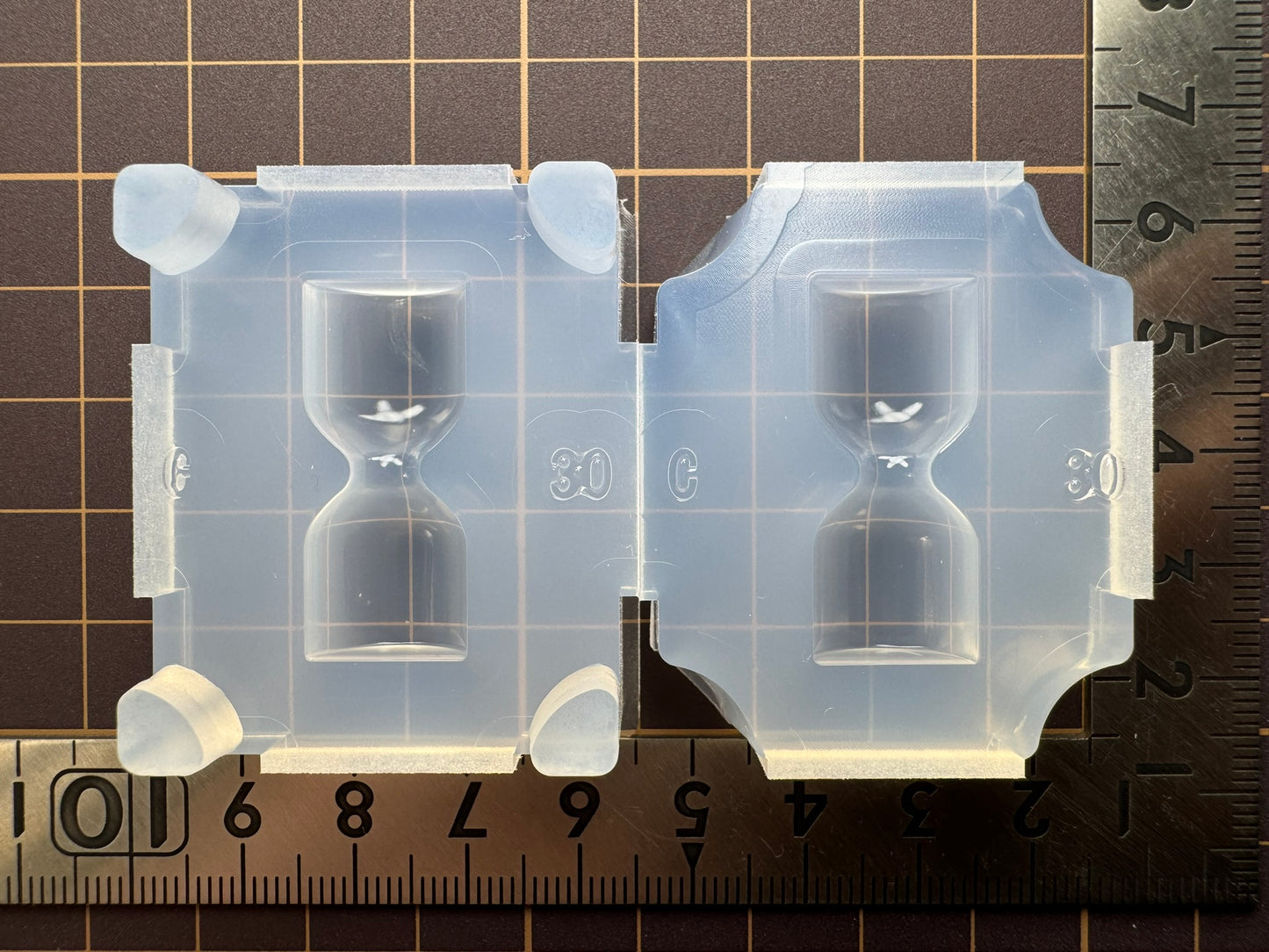 『砂時計C』 レジン用モールド