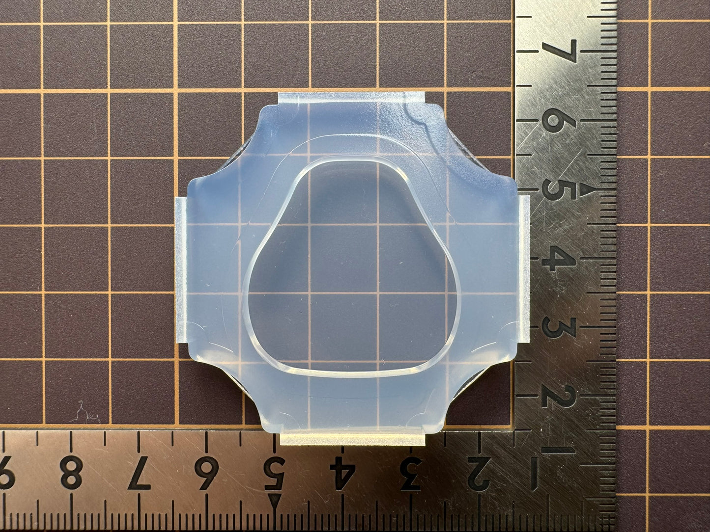 30mm「だるまプレート」レジン用モールド