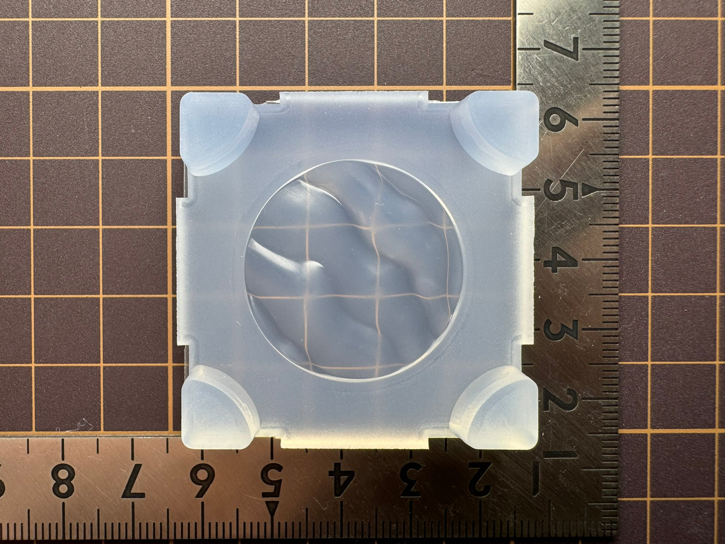 30mm「水面円形模様」レジン用モールド