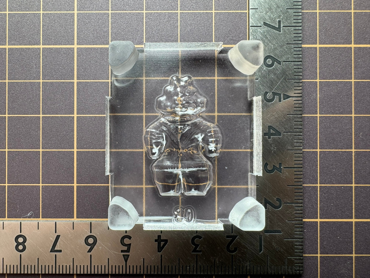 超高強度シリコン「30mm土偶(裏)」レジン用モールド