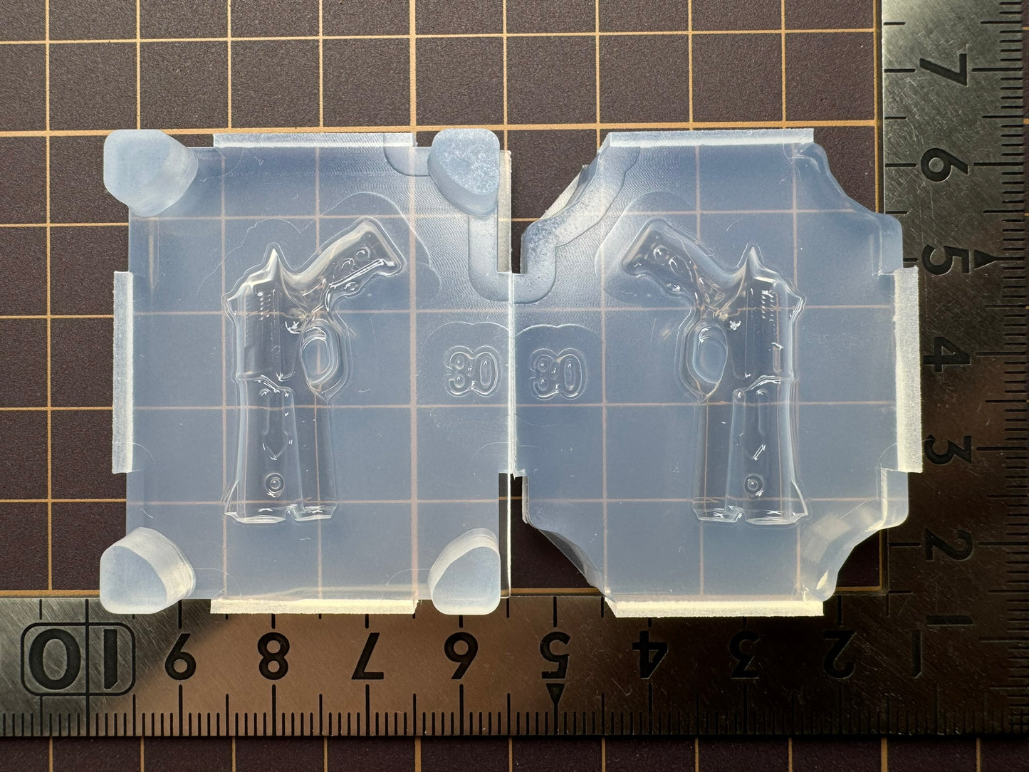 30mm「おもちゃの銃」レジン用モールド