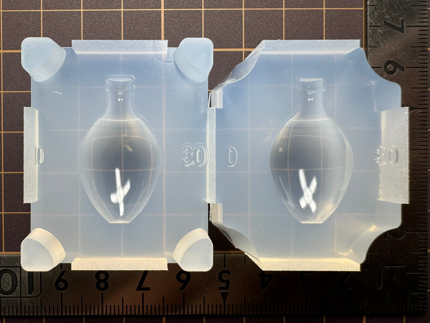 30mm「ポーションボトルD」レジン用モールド