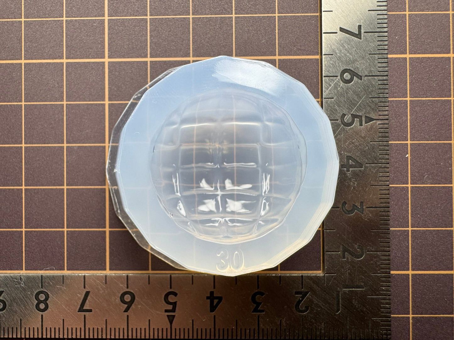 30mm「メロンパン」レジン用モールド
