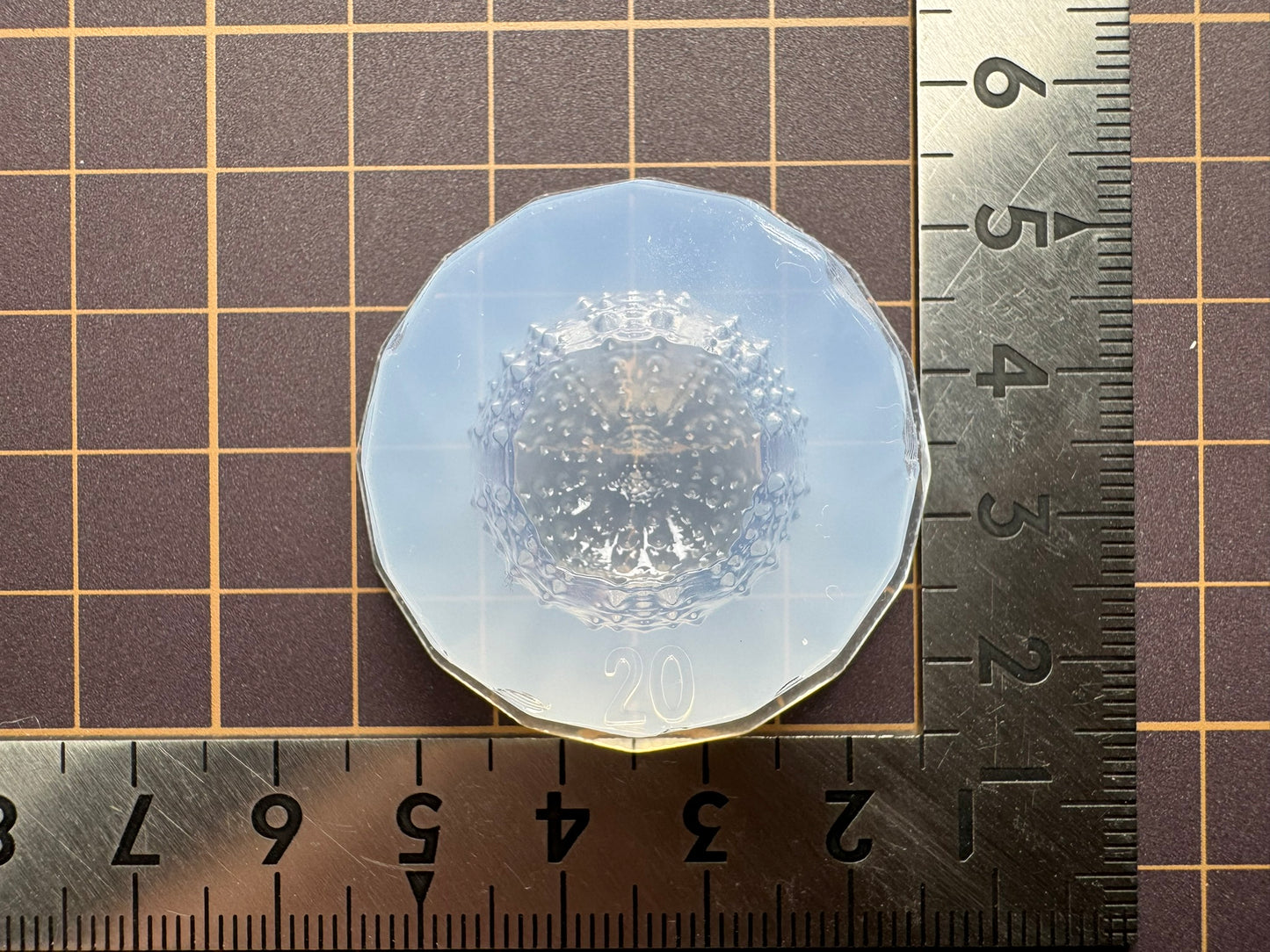 20mm「うに殻」レジン用モールド