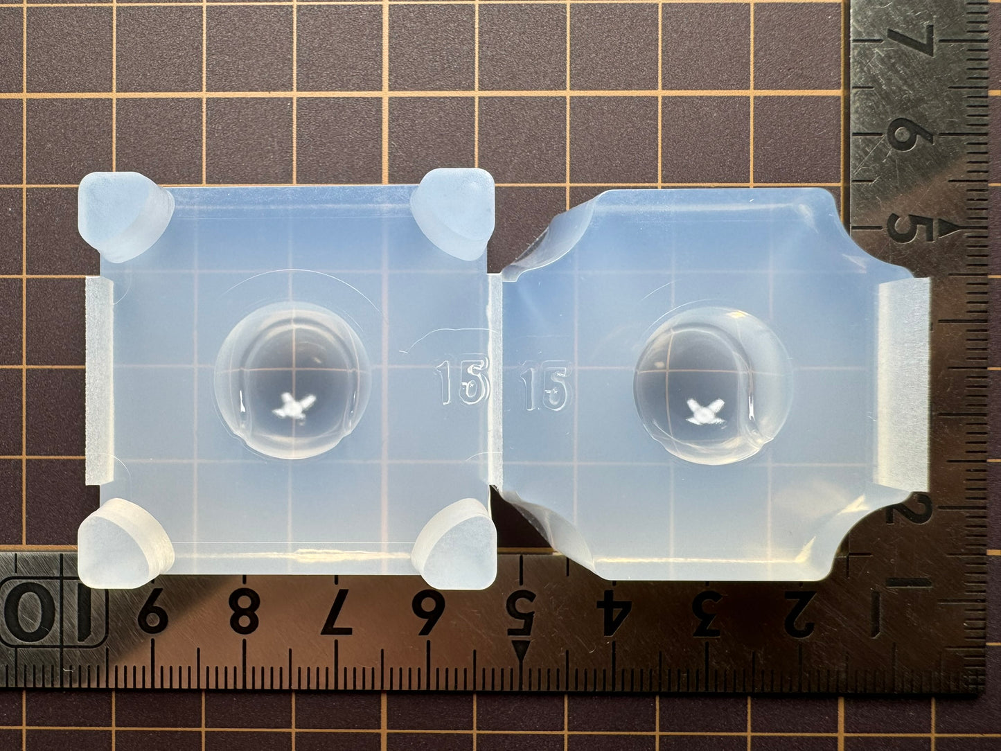 20mm "tennis ball" resin mold