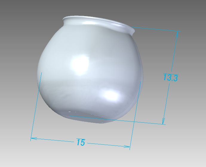 15mm "Candy Apple" Resin Mold