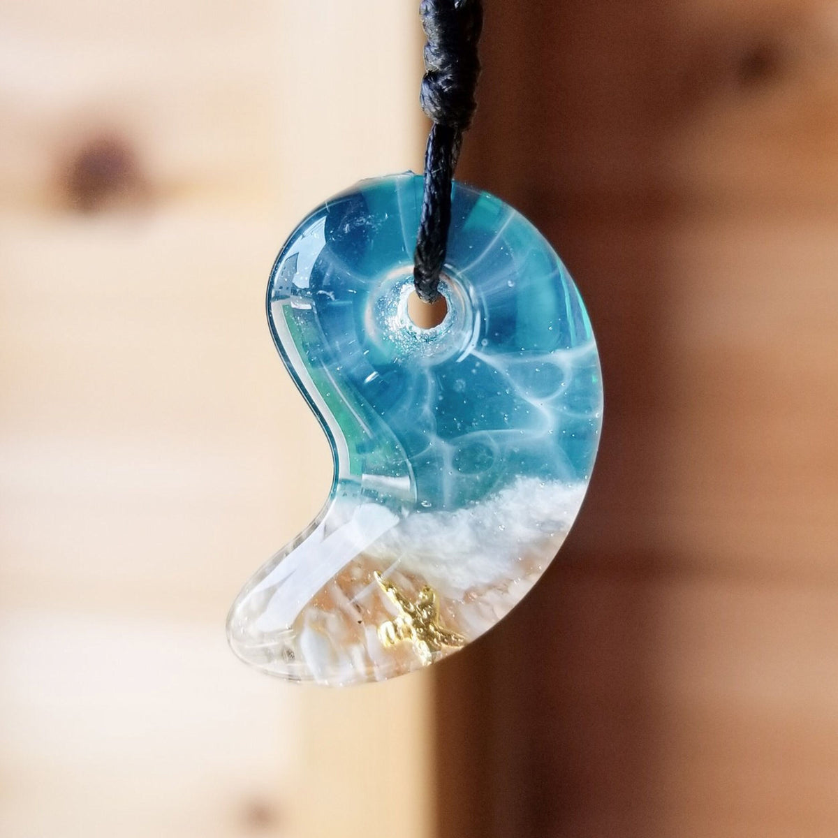 "Perforated Magatama" resin mold