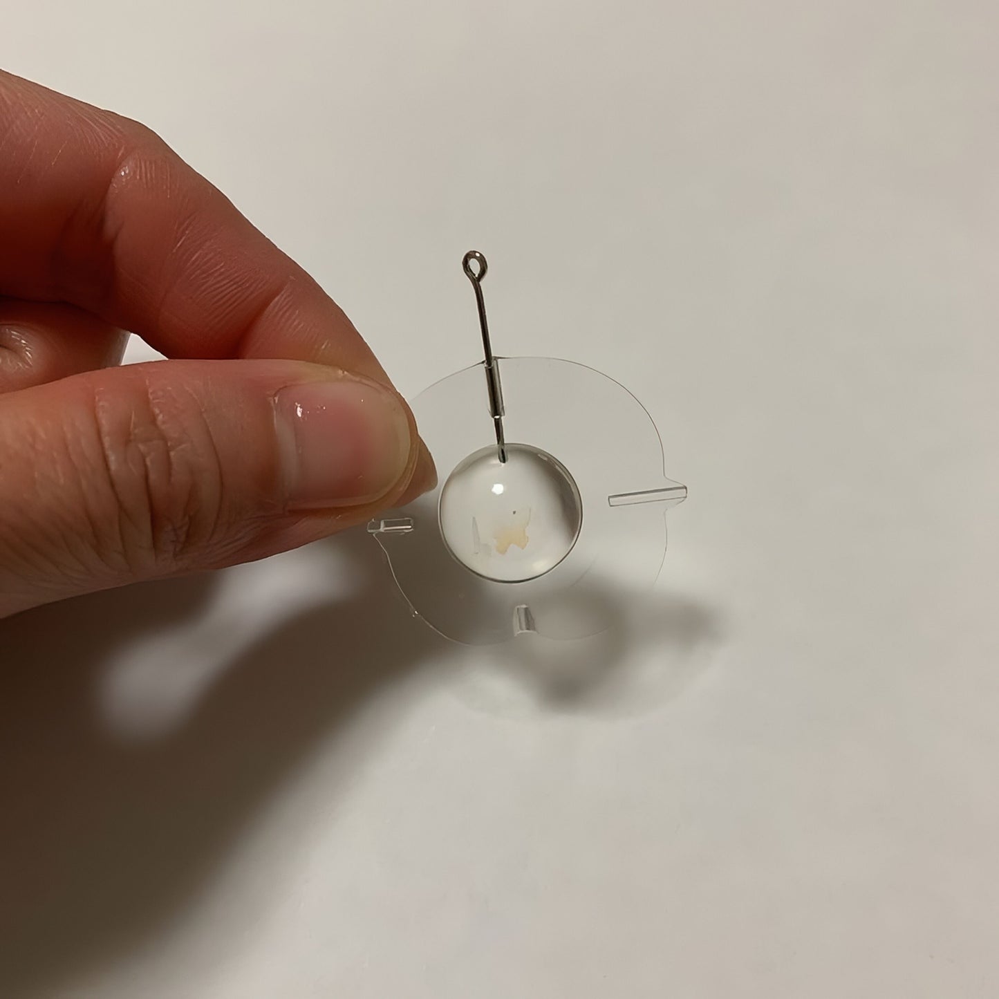 「センターライン付き球体」レジン用モールド