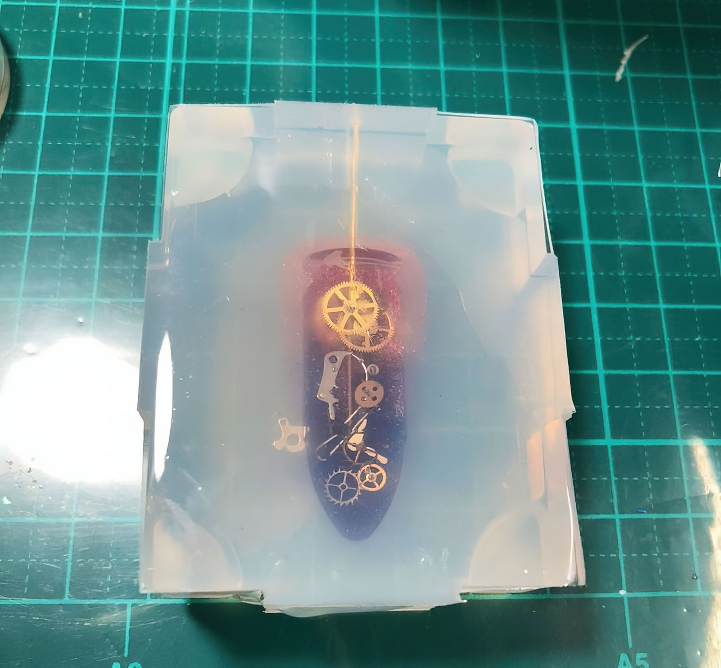 「センターライン付きACP弾」レジン用モールド
