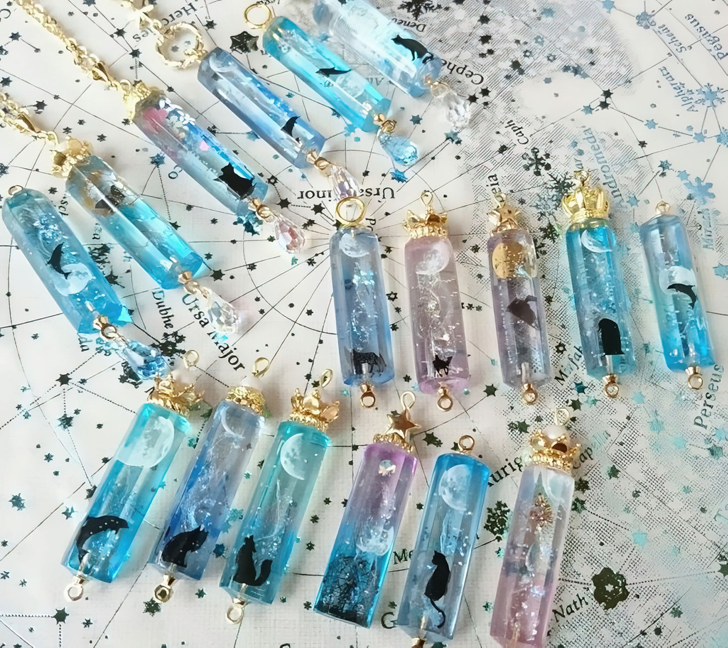 10×30mm「六角柱」レジン用モールド