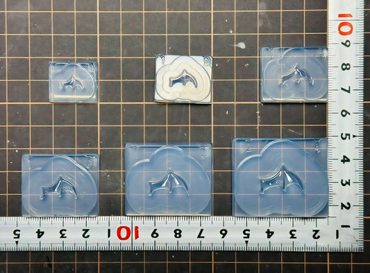 ECO「デフォルメ翼B（右）」レジン用モールド