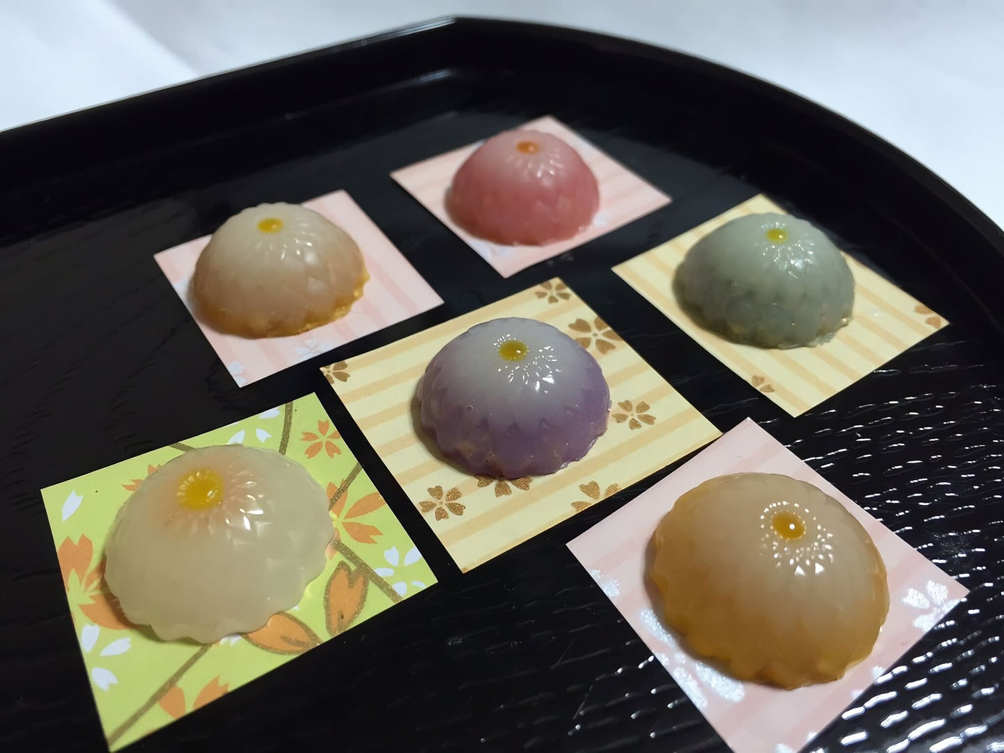 20mm「和菓子（菊）」レジン用モールド