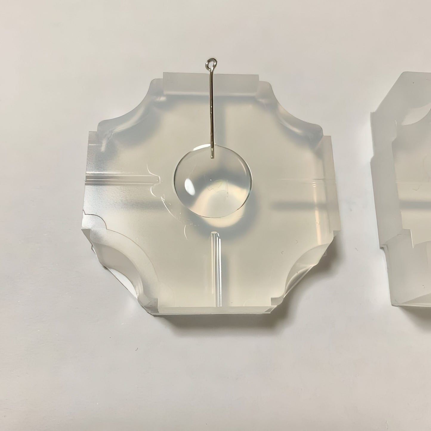 「センターライン付き球体」レジン用モールド