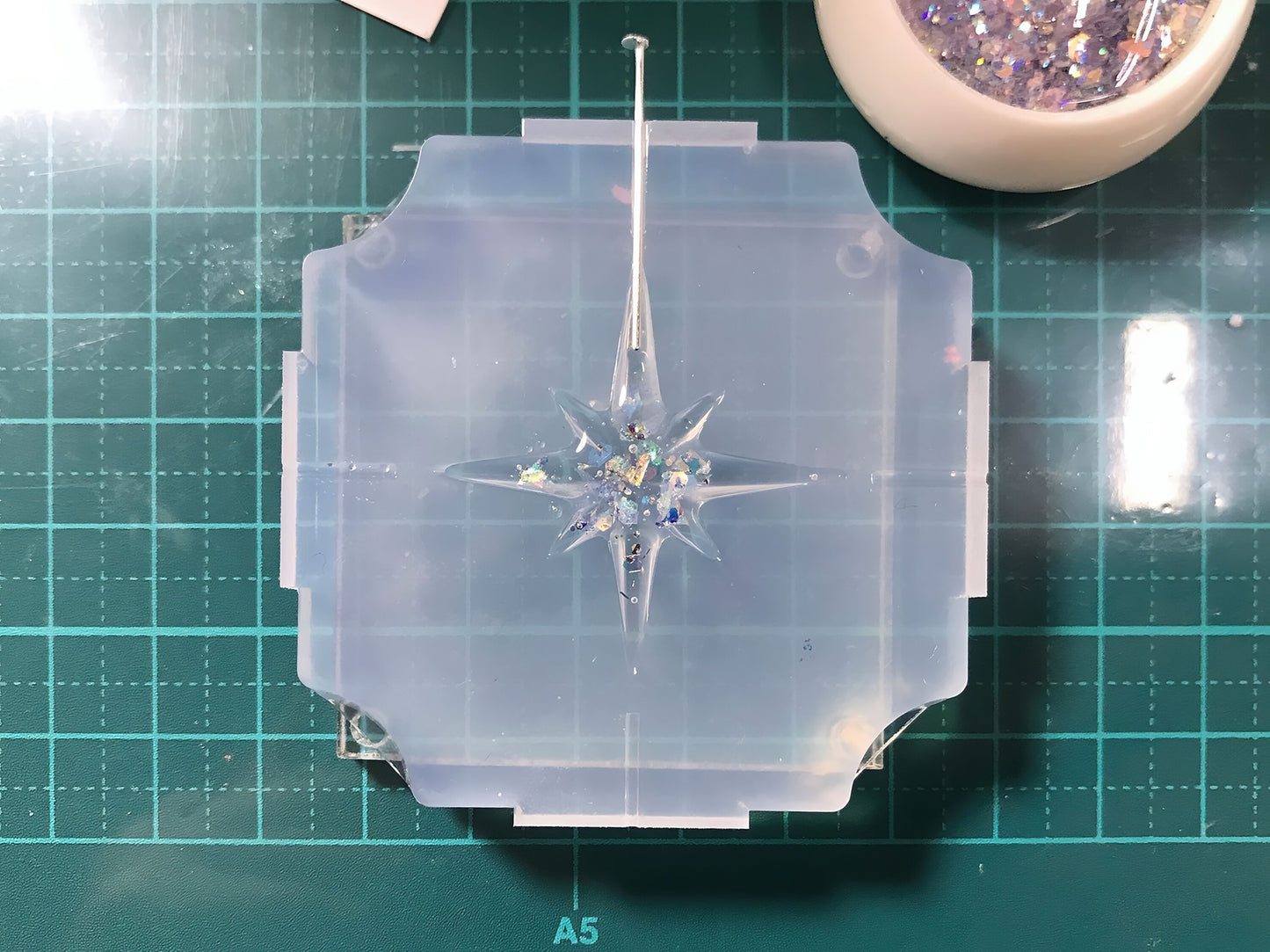 35mm「センターライン付き太陽」レジン用モールド