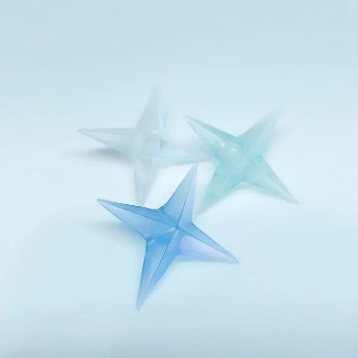 "3D Four-Pointed Star B" Resin Mold