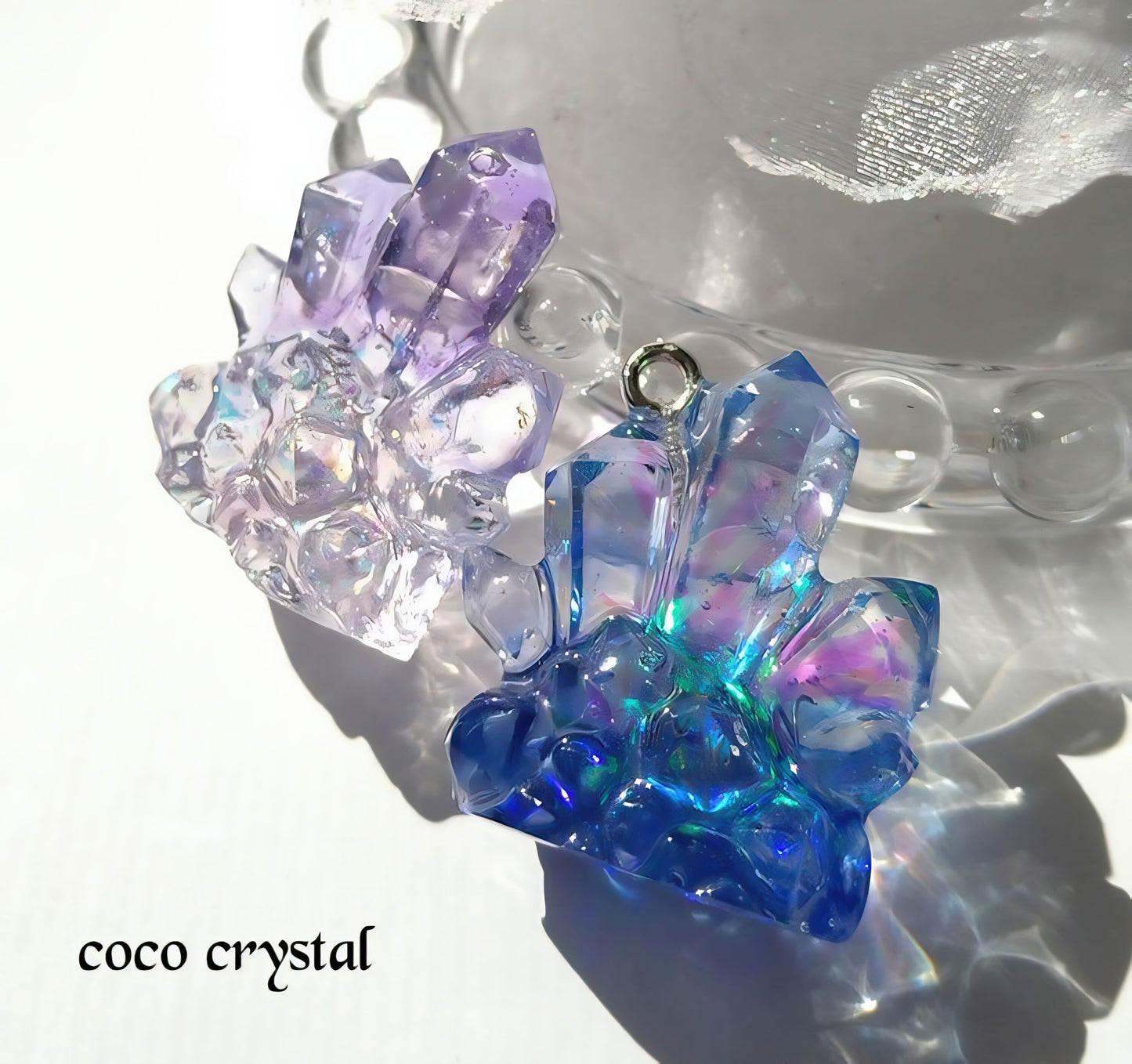 「鉱物クラスタA」レジン用モールド