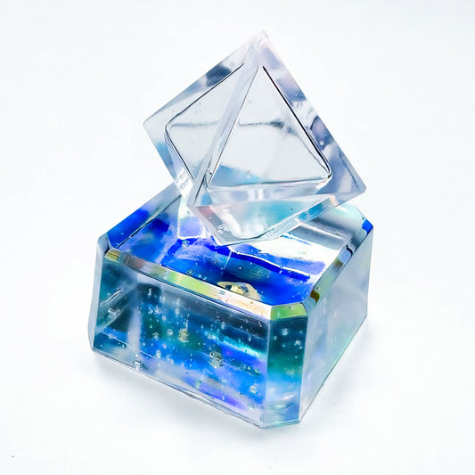 30mm「正八面体用台座A」レジン用モールド