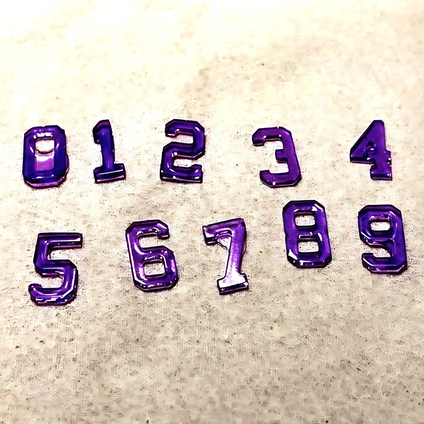 FIG-001「数字アソート」レジン用モールド