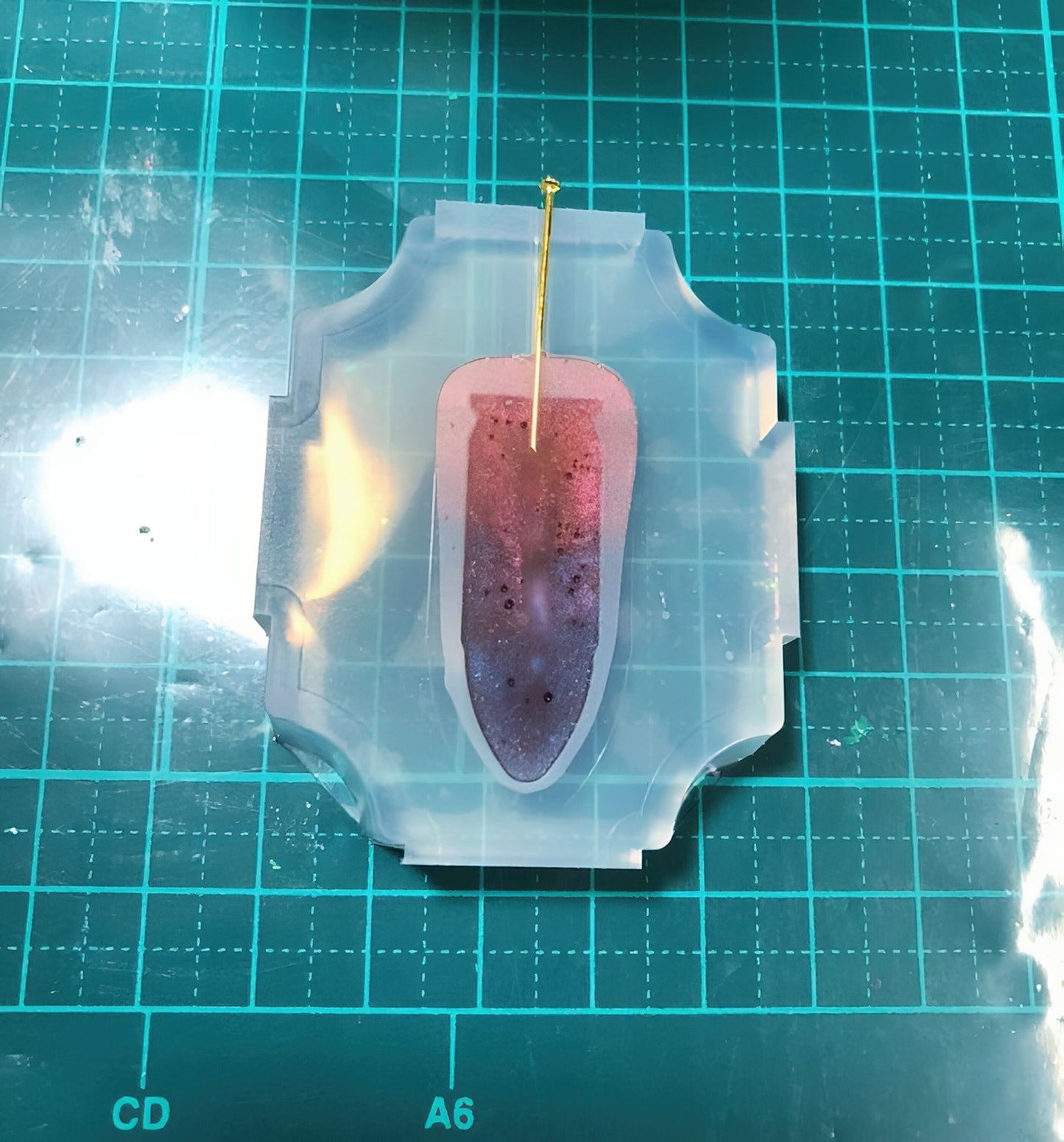 「センターライン付きACP弾」レジン用モールド