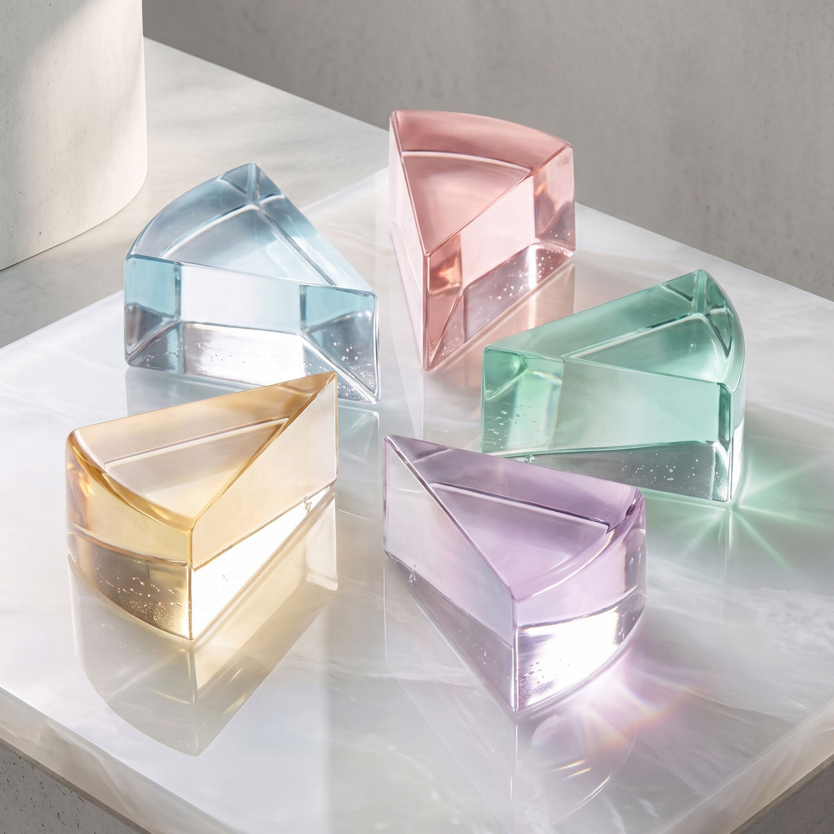 1/8 "Cut Whole Cake" resin mold