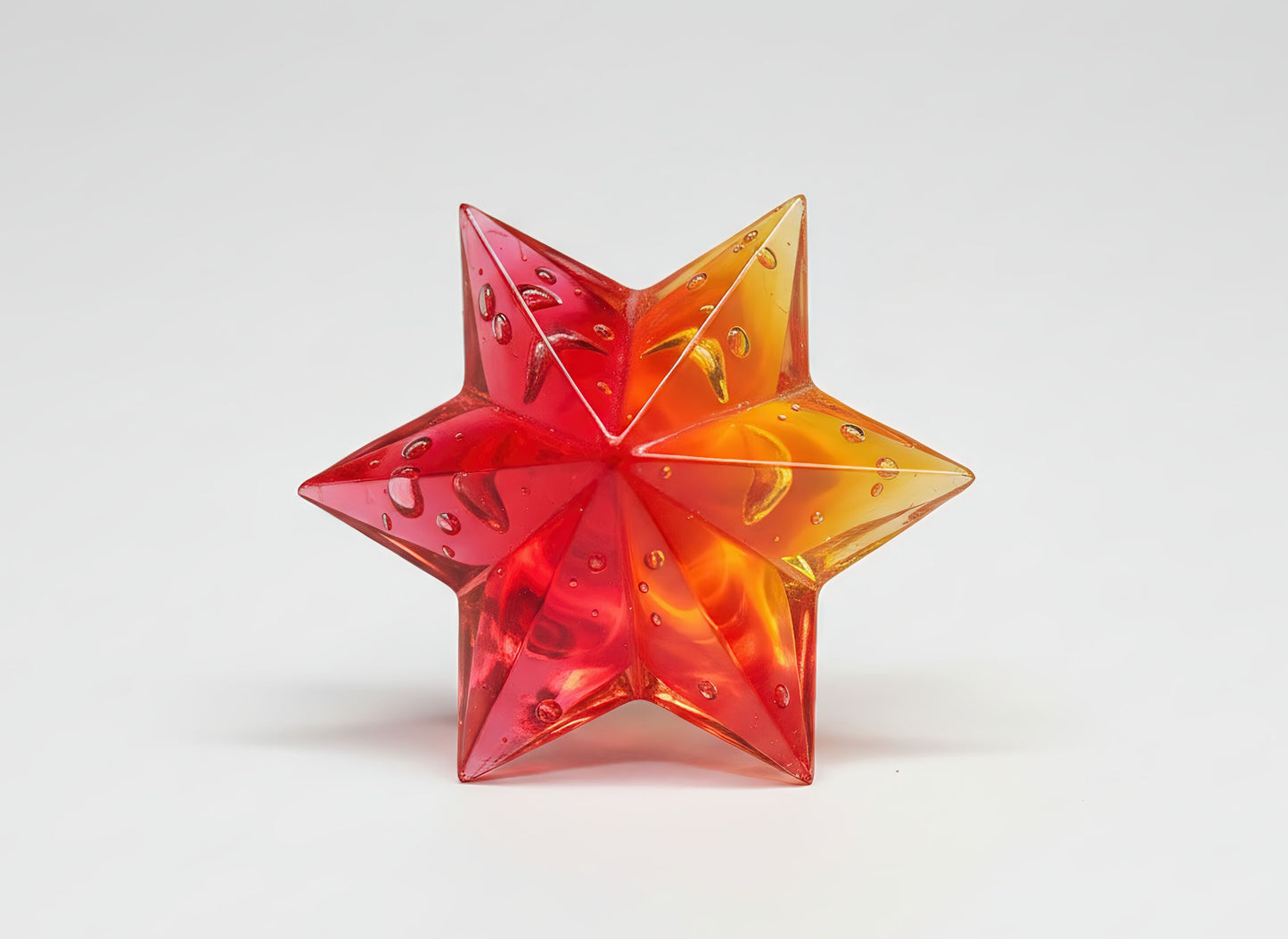 20mm「立体六芒星」レジン用モールド