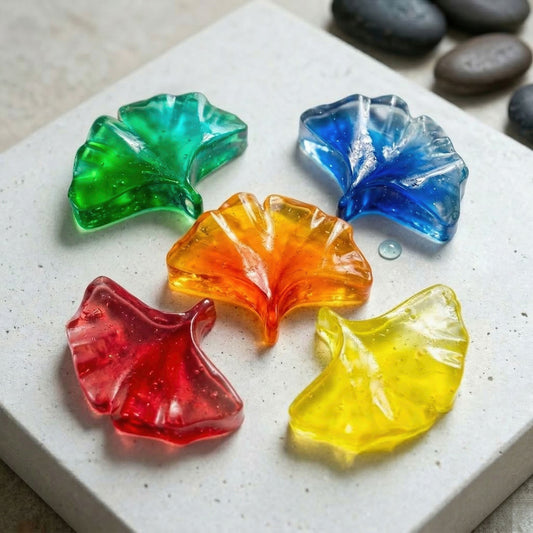 20mm「和菓子（いちょう）」レジン用モールド