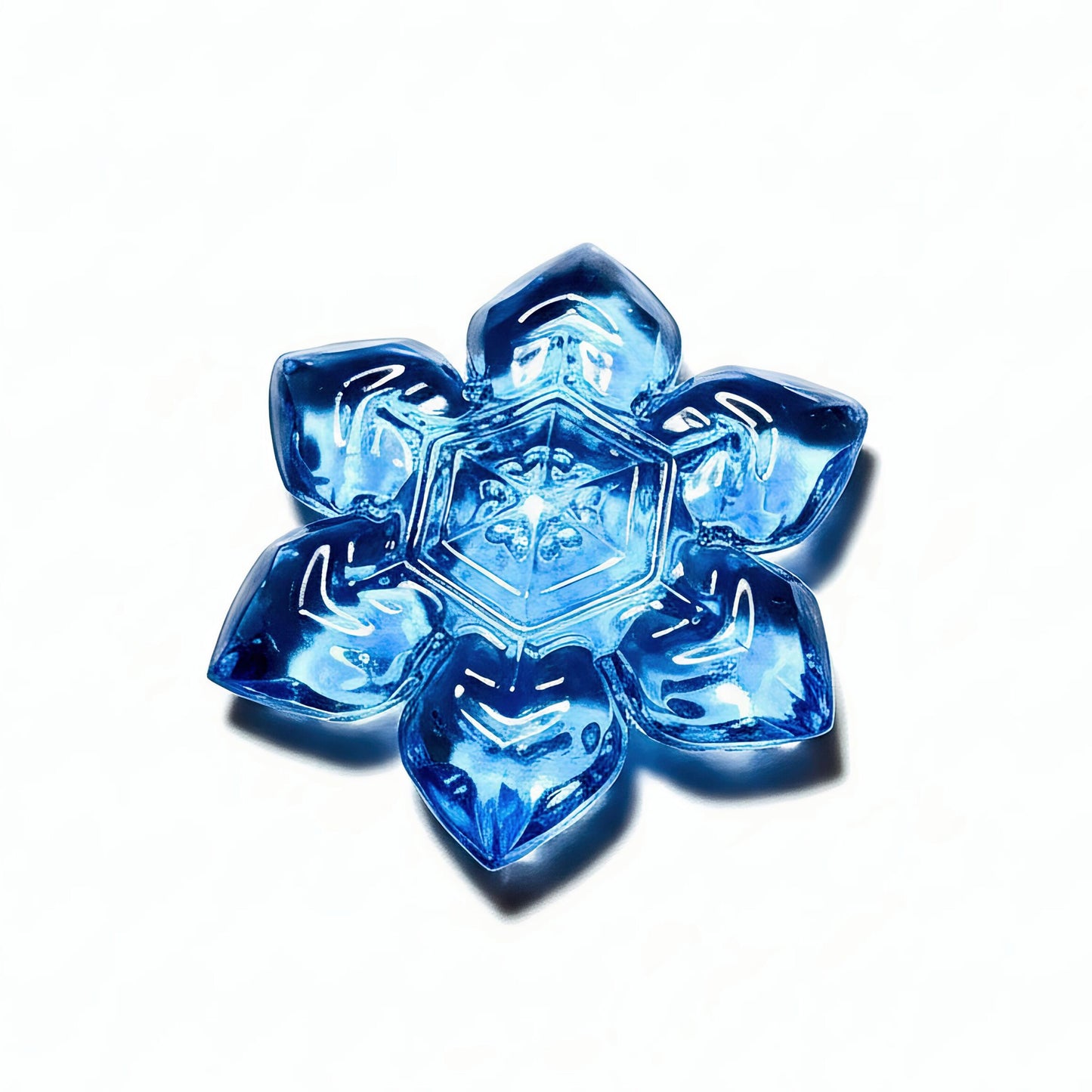 30mm「雪の結晶B」レジン用モールド
