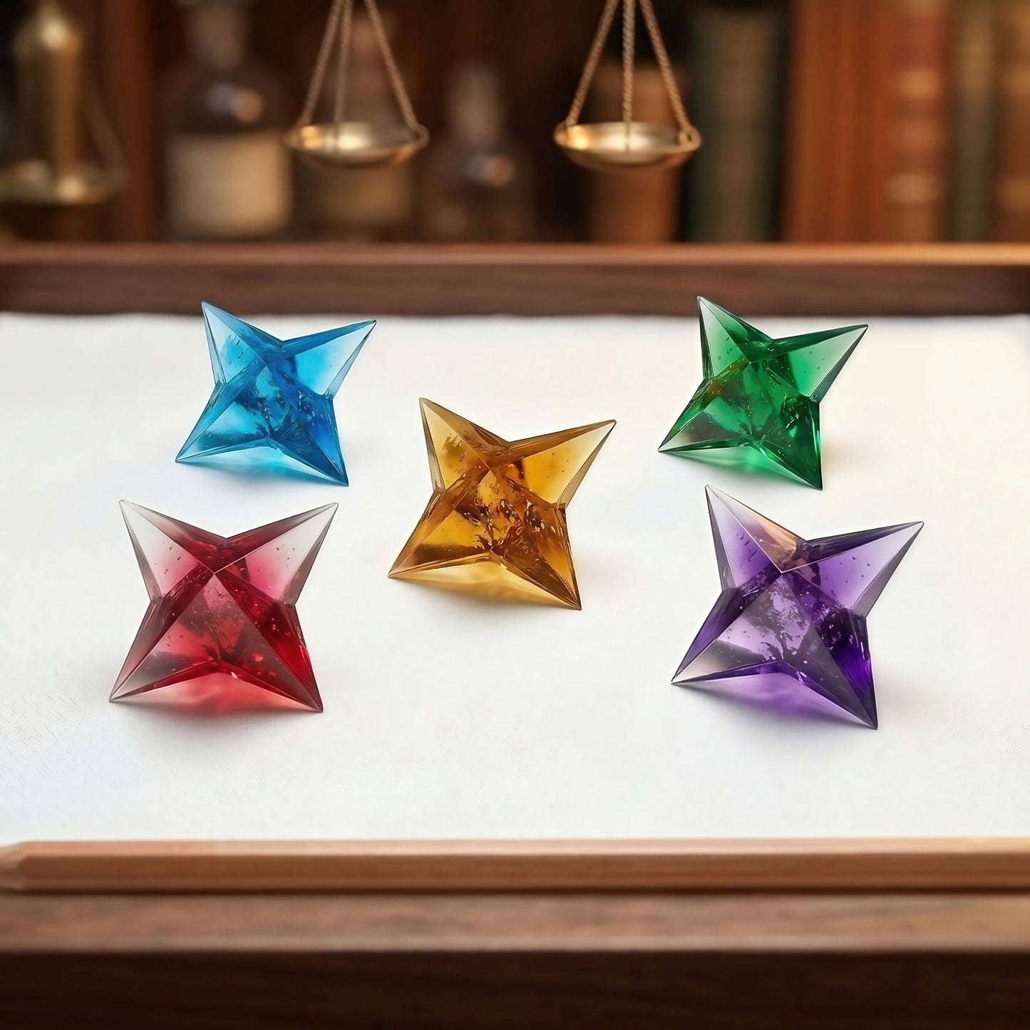 「立体四芒星A」レジン用モールド